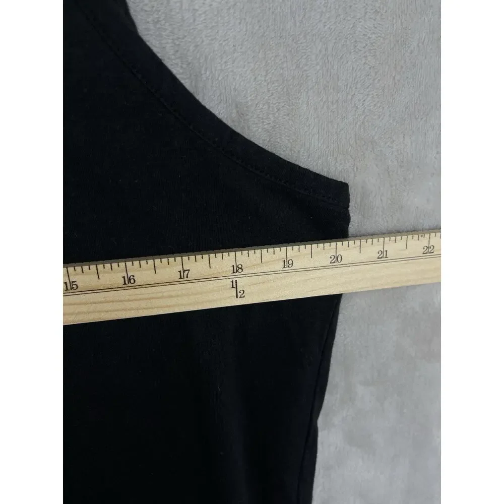 Urban Outfitters Men's Med Sleeveless Crop Tank Top Crew Neck Grungecore Matrix - Picture 6 of 7